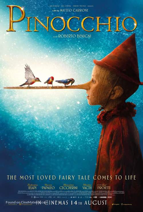Pinocchio - British Movie Poster
