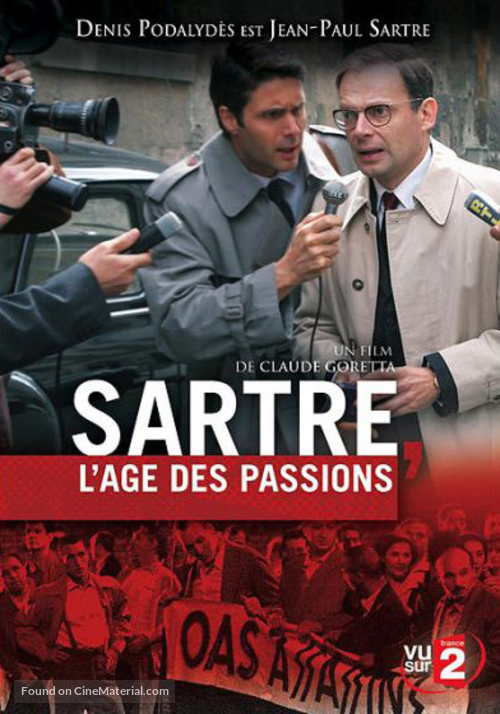 Sartre, l&#039;&acirc;ge des passions - French Movie Cover
