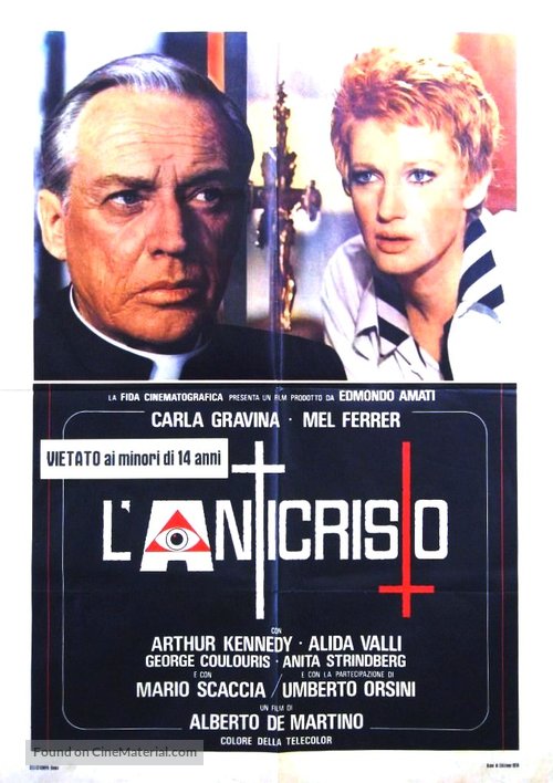 L&#039;anticristo - Italian Movie Poster