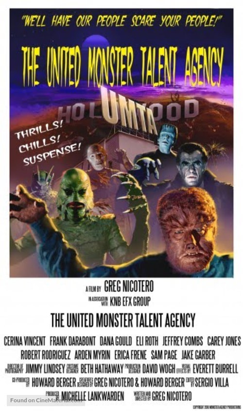 The United Monster Talent Agency - Movie Poster