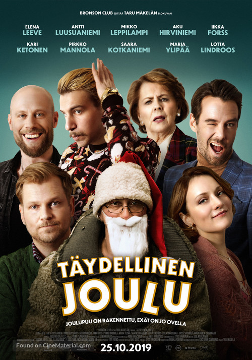 T&auml;ydellinen joulu - Finnish Movie Poster