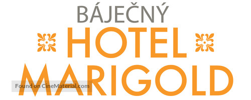 The Best Exotic Marigold Hotel - Czech Logo
