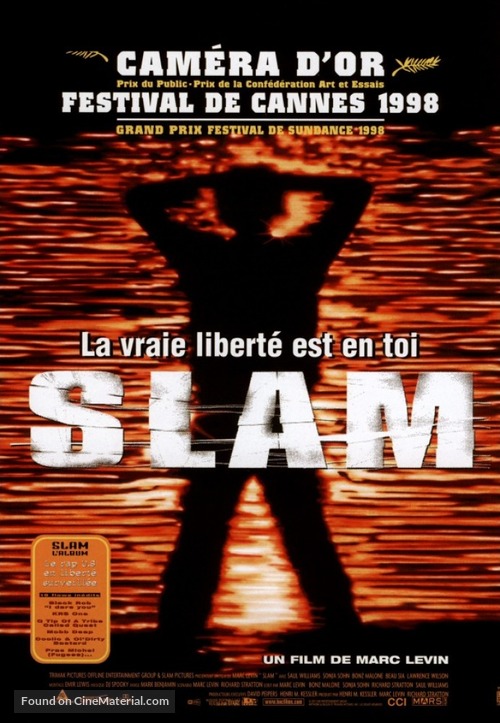Slam - French Movie Poster