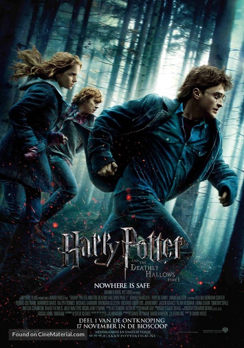 Harry Potter and the Deathly Hallows - Part 1 - Dutch Movie Poster