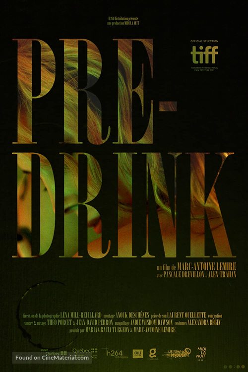 Pre-Drink - Canadian Movie Poster