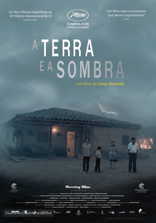 La tierra y la sombra - Brazilian Movie Poster