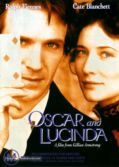 Oscar and Lucinda - Australian DVD movie cover