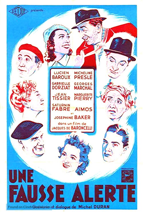 Fausse alerte - French Movie Poster