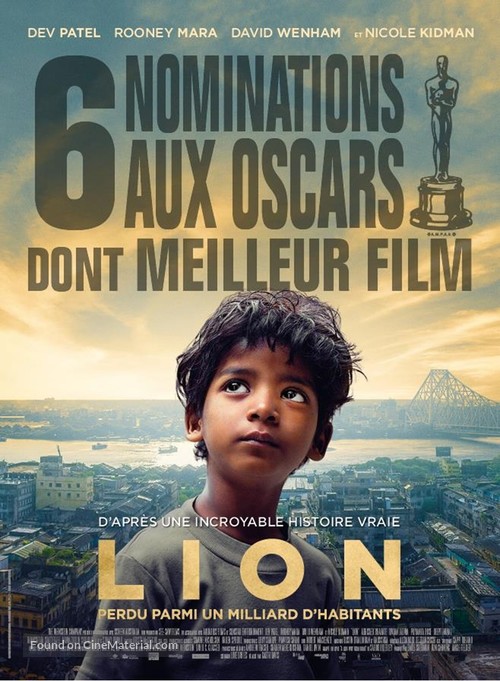 Lion - French Movie Poster