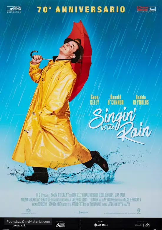 Singin&#039; in the Rain - Italian Re-release movie poster