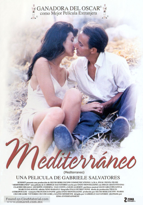 Mediterraneo - Mexican Movie Poster