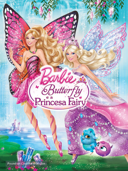 Barbie Mariposa and the Fairy Princess - Brazilian Movie Cover