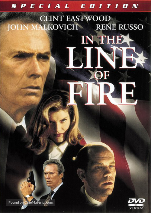 In The Line Of Fire - Movie Cover