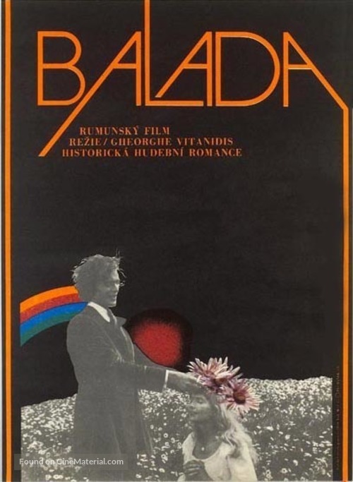 Ciprian Porumbescu - Czech Movie Poster