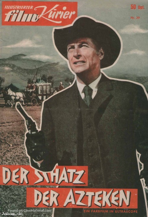 Der Schatz der Azteken - German Movie Poster