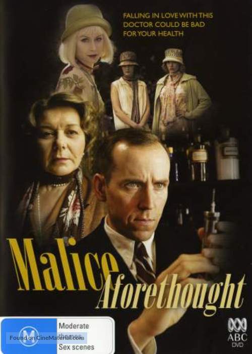 Malice Aforethought - Australian DVD movie cover