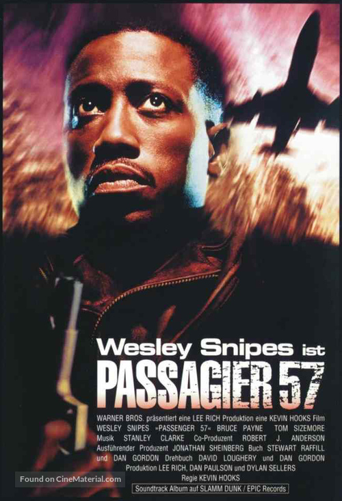 Passenger 57 - German Movie Poster