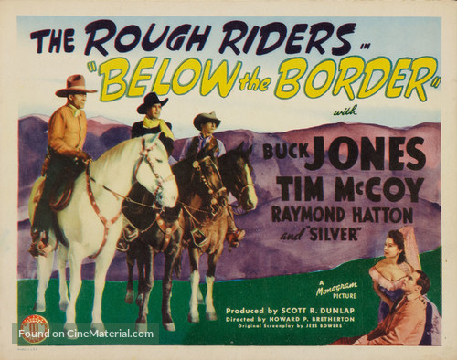 Below the Border - Movie Poster