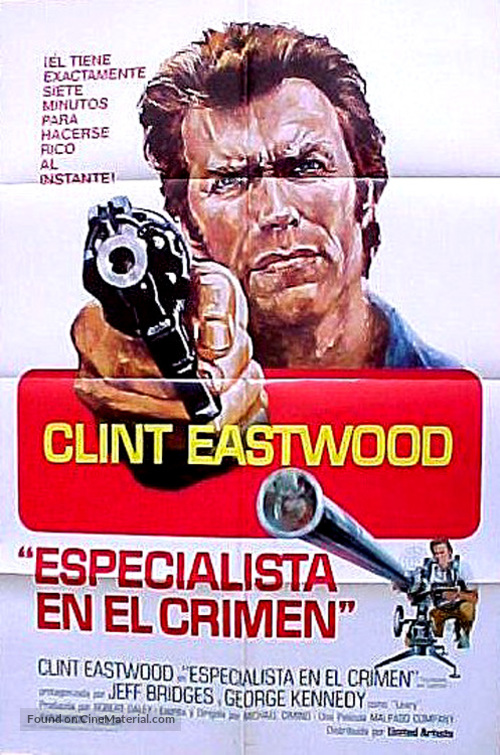 Thunderbolt And Lightfoot - Mexican Movie Poster