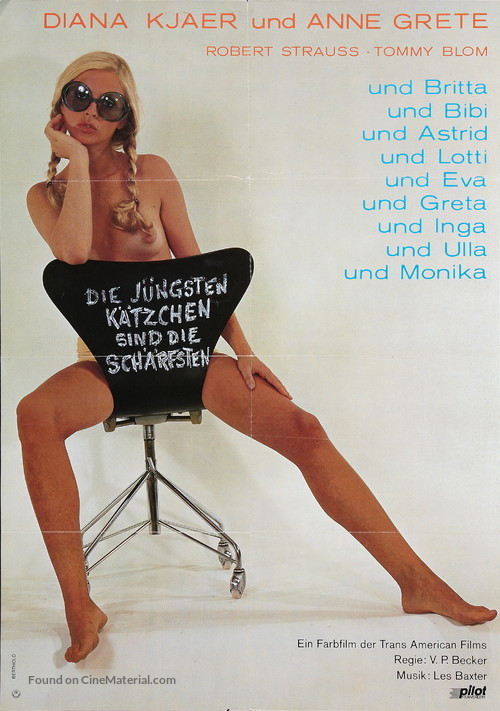 Dagmars Heta Trosor - German Movie Poster