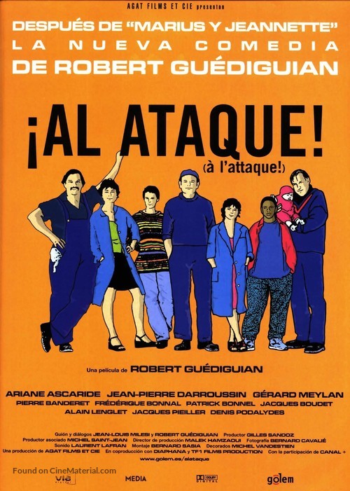 &Agrave; l&#039;attaque! - Spanish Movie Poster
