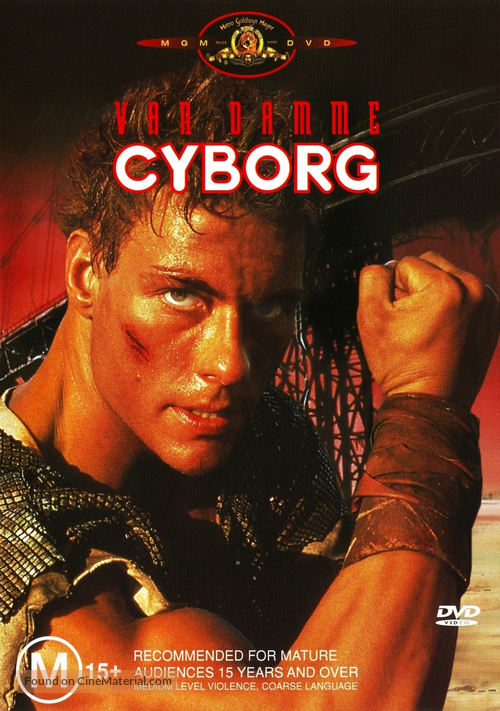 Cyborg - Australian DVD movie cover