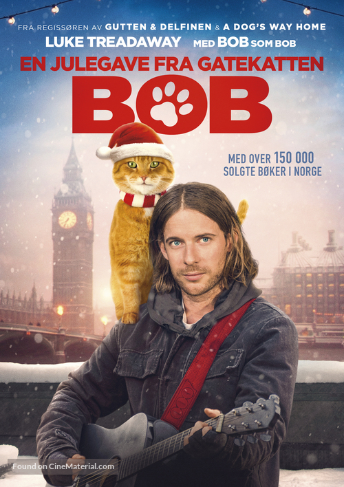 A Christmas Gift from Bob - Norwegian DVD movie cover