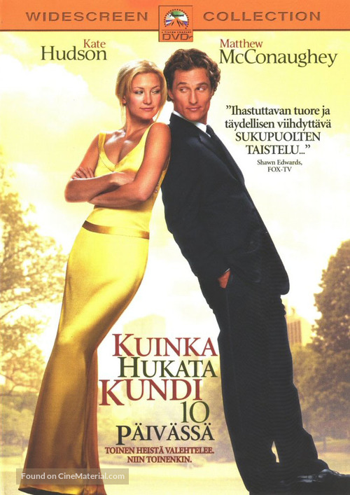 How to Lose a Guy in 10 Days - Finnish DVD movie cover