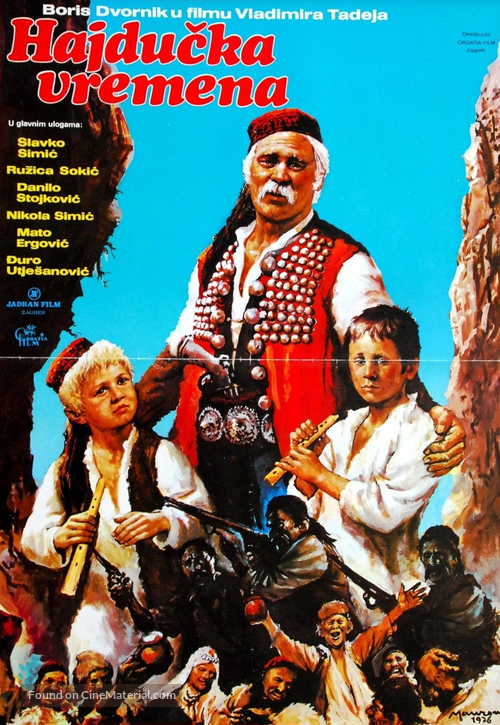 Hajducka vremena - Yugoslav Movie Poster