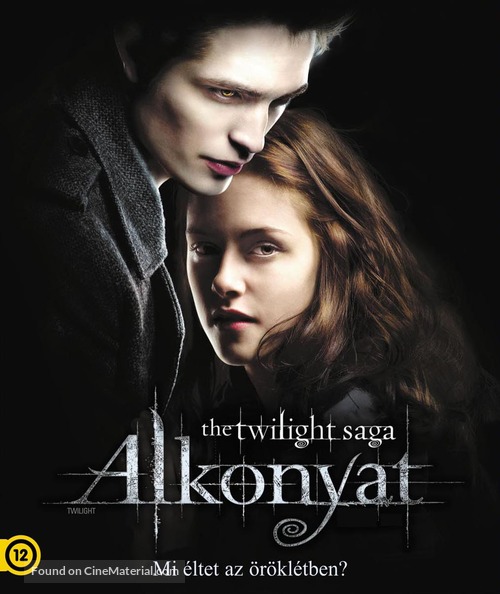 Twilight - Hungarian Blu-Ray movie cover