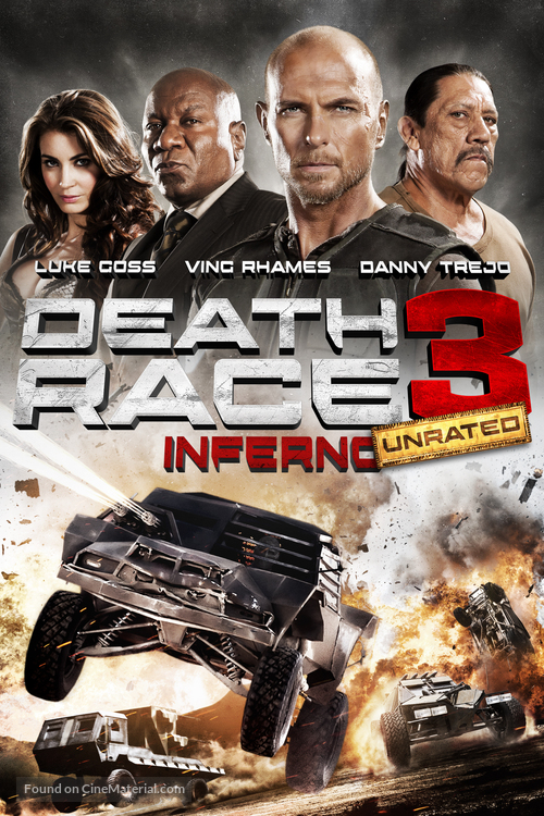 Death Race: Inferno - DVD movie cover