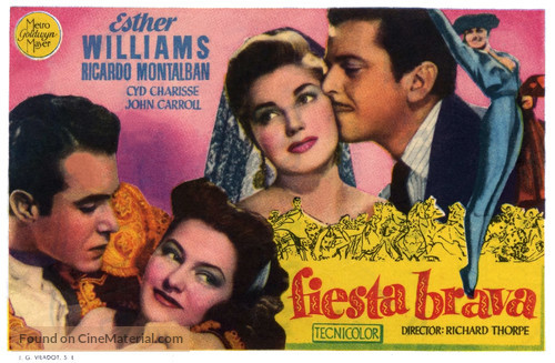 Fiesta - Spanish Movie Poster