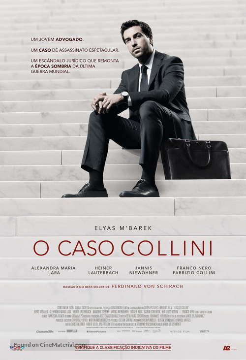 The Collini Case - Brazilian Movie Poster