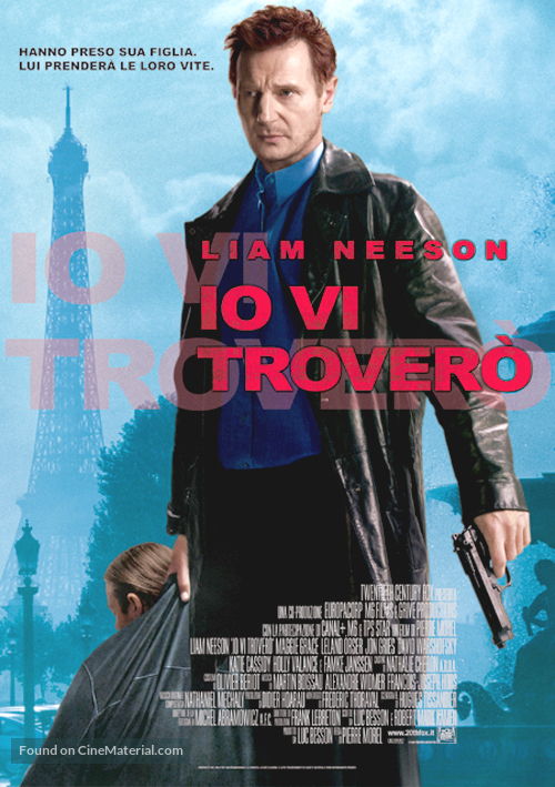 Taken - Italian Movie Poster