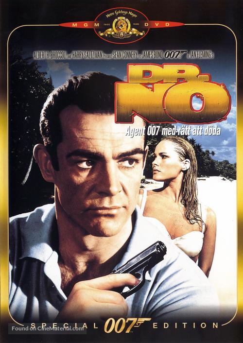 Dr. No - Swedish DVD movie cover