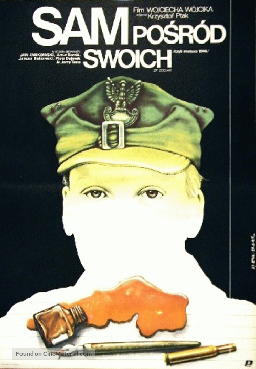 Sam posr&oacute;d swoich - Polish Movie Poster