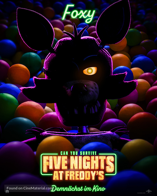 Five Nights at Freddy&#039;s - German Movie Poster