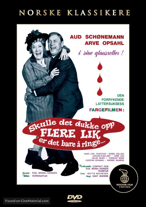 Skulle det dukke opp flere lik, er det bare &aring; ringe... - Norwegian Movie Cover