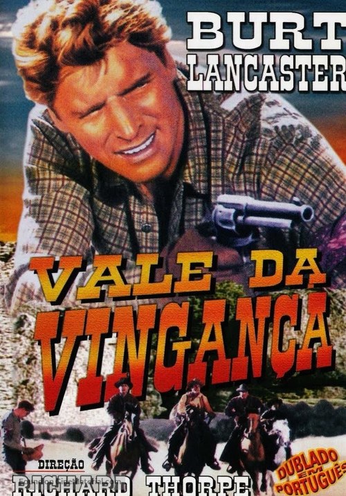 Vengeance Valley - Brazilian Movie Cover