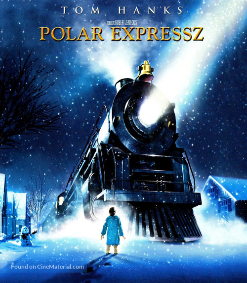 The Polar Express - Hungarian Blu-Ray movie cover