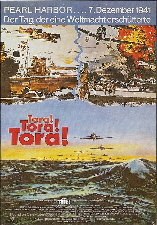 Tora! Tora! Tora! - German Movie Poster