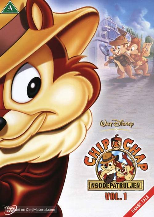 &quot;Chip &#039;n Dale Rescue Rangers&quot; - Danish DVD movie cover