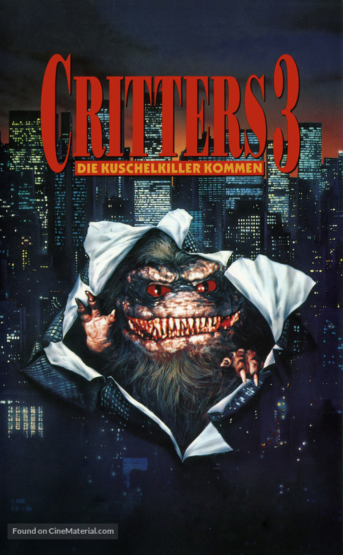 Critters 3 - German VHS movie cover