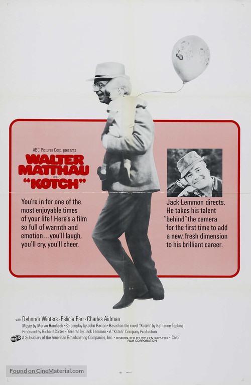 Kotch - Movie Poster