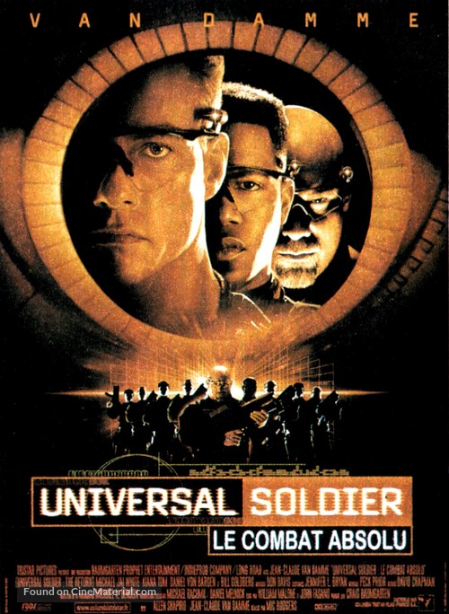 Universal Soldier: The Return - French Movie Poster