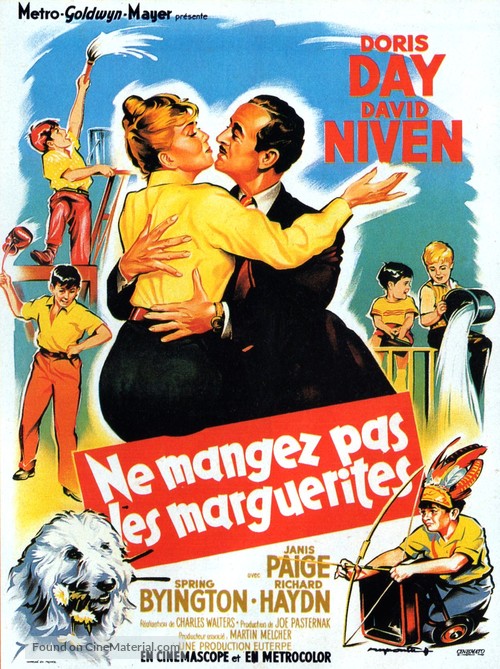 Please Don&#039;t Eat the Daisies - French Movie Poster
