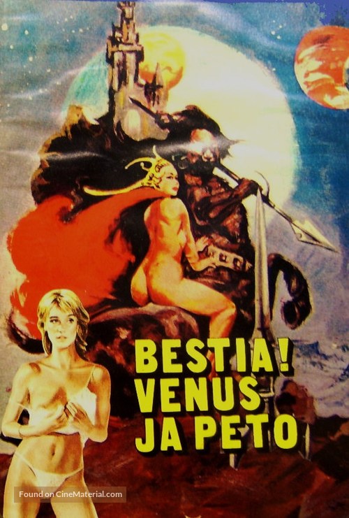 La bestia nello spazio - Finnish Movie Poster