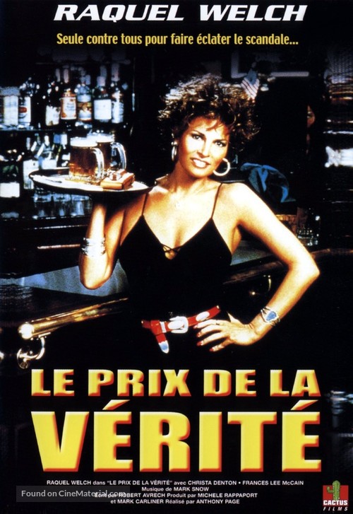 Scandal in a Small Town - French DVD movie cover