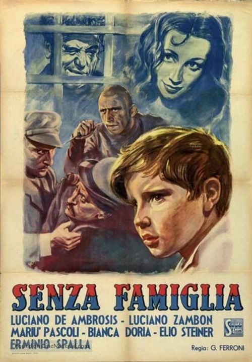 Senza famiglia - Italian Movie Poster