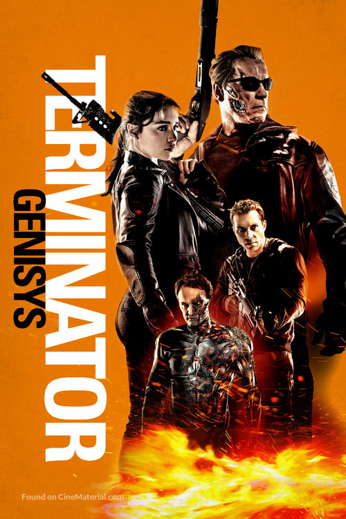 Terminator Genisys - British Movie Cover